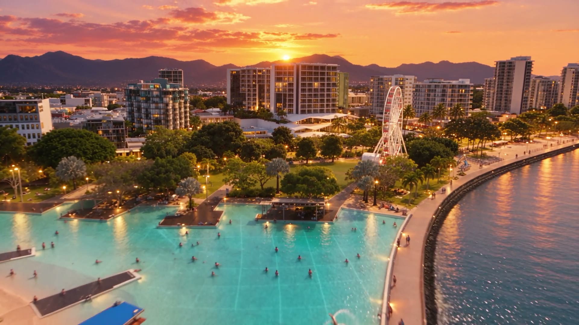 Cairns waterfront